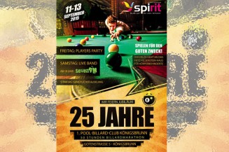 50 Stunden Pool-Billard Marathon zugunsten des FFH