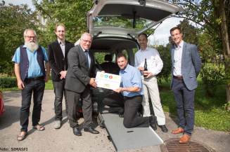 CarSharing-Verein BeiAnrufAuto erhält Signet „Bayern barrierefrei“ des bayerischen Staatsministeriums