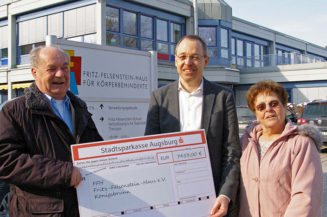 Selbsthilfeverein spendet Vereinsvermögen an Fritz-Felsenstein-Haus
