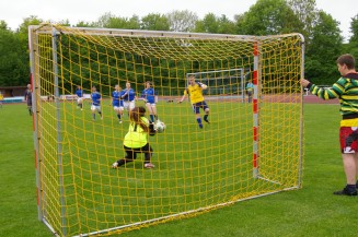 Schulsportfest mit Laola-Welle