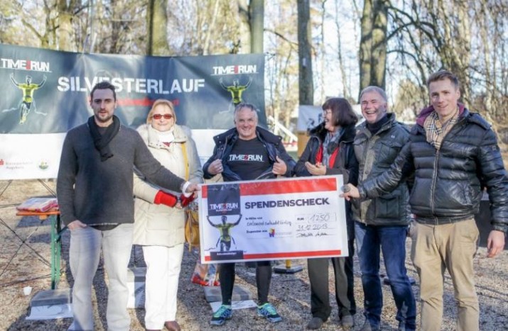 Time2Run: Schwabmünchner Silvesterläufer spenden 888 Euro an FFH